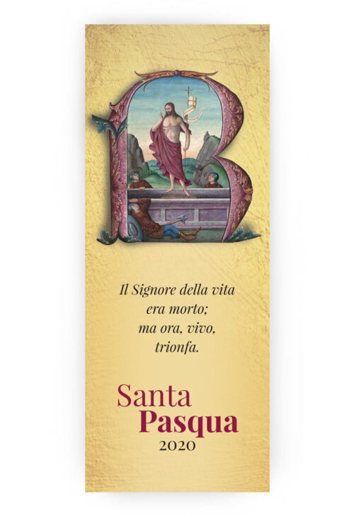 Pacchetto segnalibri "Santa Pasqua" con la preghiera di benedizione della famiglia - immagine 2