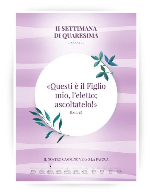 7 manifesti Quaresima-Pasqua 2019 - immagine 2