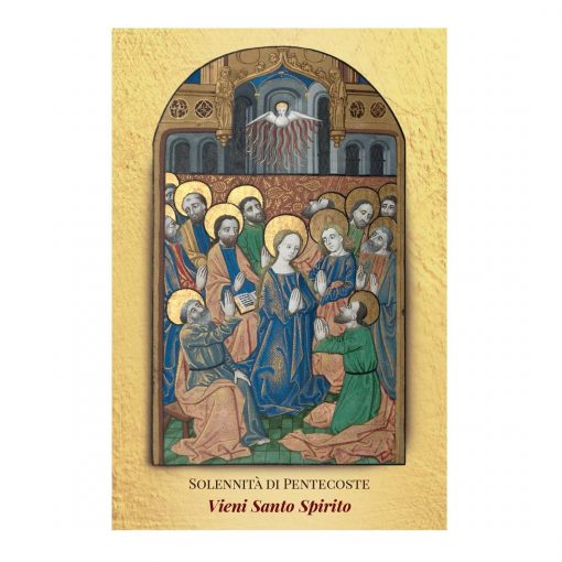 Cartoncino "Solennità di Pentecoste"