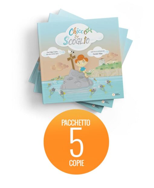 Pacchetto che contiene 5 copie di "Chicco e Scoglio"