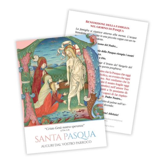Pacchetto cartoncini "Santa Pasqua"