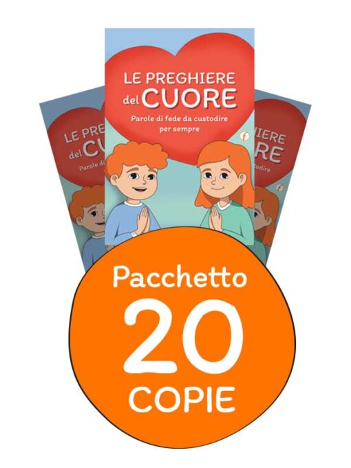 Pacchetto che contiene 20 copie di "Le preghiere del cuore"