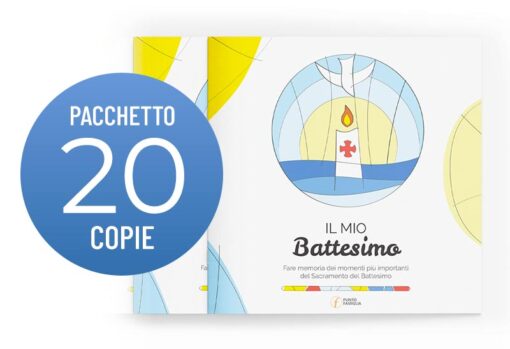"Il mio Battesimo" - Pacchetto 20 copie