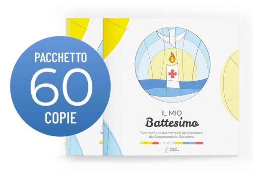 "Il mio Battesimo" - Pacchetto 60 copie