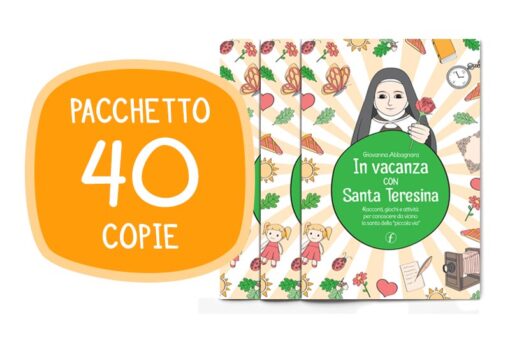 Pacchetto che contiene 40 copie di "In vacanza con Santa Teresina"