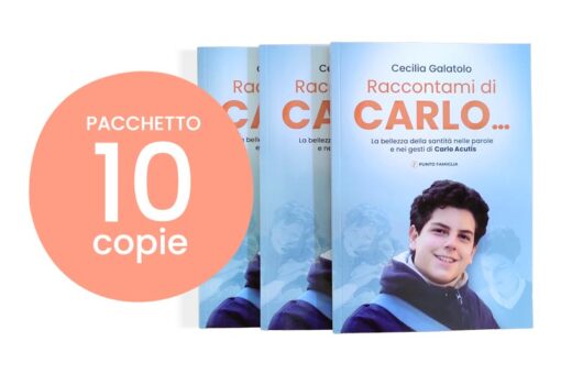 Pacchetto che contiene 10 copie di "Raccontami di Carlo..."