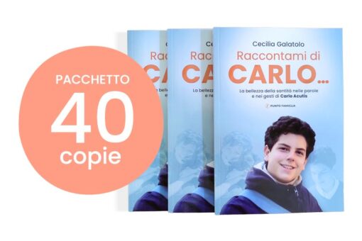Pacchetto che contiene 40 copie di "Raccontami di Carlo..."