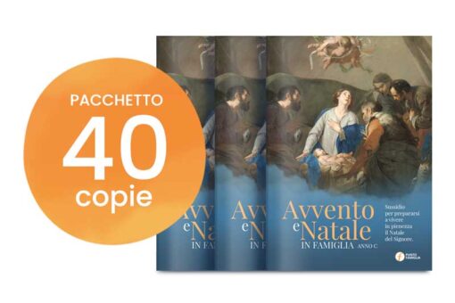 Pacchetto che contiene 40 copie di "Avvento e Natale in famiglia - Anno C"