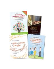 Pacchetto che contiene: “Parrocchia e solidarietà familiare, profezia di comunione” + “Amoris laetitia: una provocazione per i presbiteri” + “Come far nascere un gruppo famiglia in parrocchia” + “La gioia dell’amore in famiglia” + “Alzati e mangia. Avvento-Natale - Anno A”